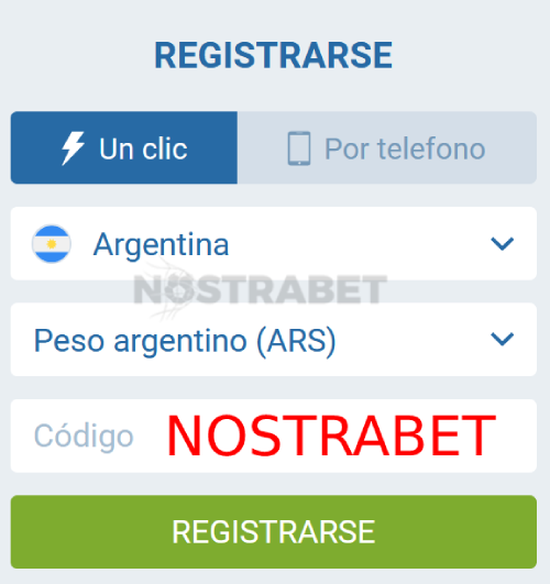 código de bonificación 1xbet entrar