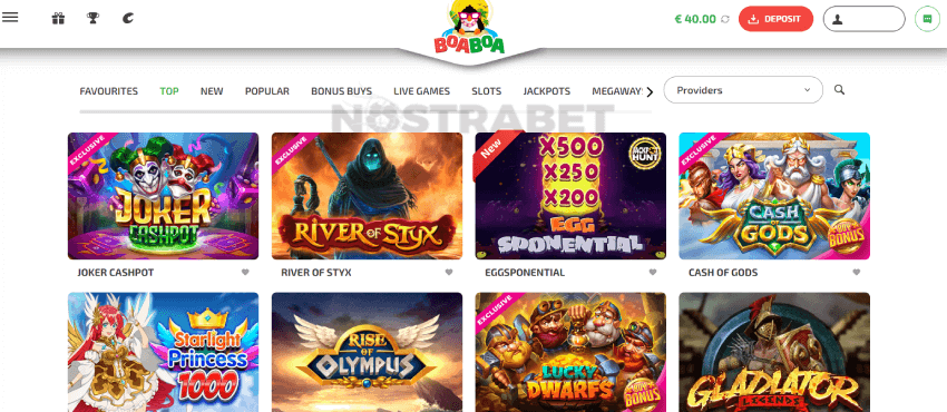 BoaBoa Casino Games